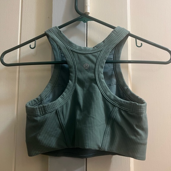 EUC Lululemon Ribbed Nulu High Neck Yoga Bra - Picture 2 of 5
